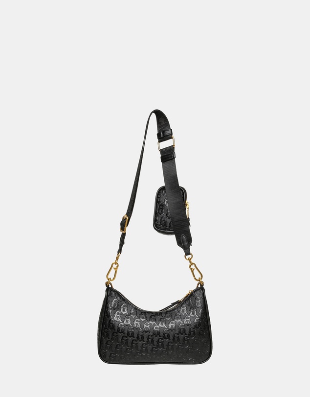 Steve Madden - BVice-E Black Gold Handbag