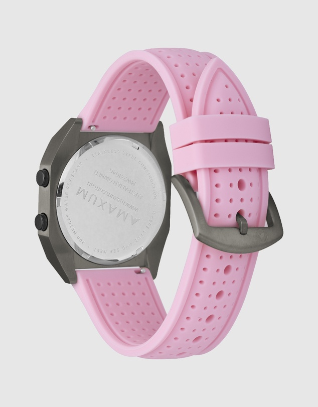 Maxum - Raglan Band Pink Silicone Strap Gun Buckle