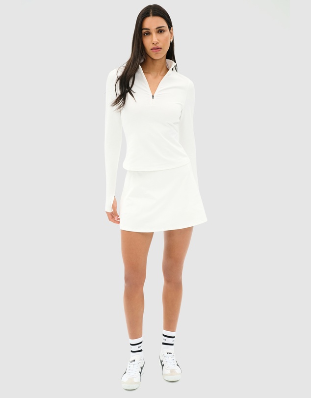 Splits59 - Stevie Active Rib Half Zip Waist Length