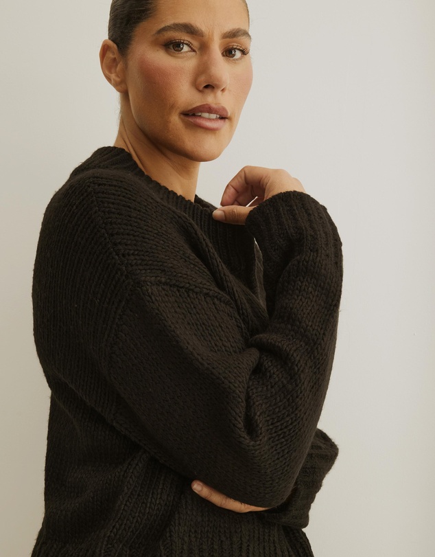 Atmos&Here Curvy - Zip Through Cardigan