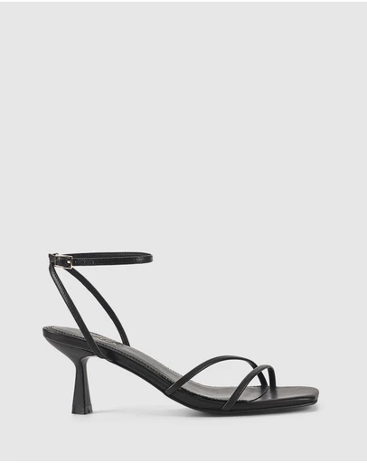 Siren - Saffron Strappy Heels