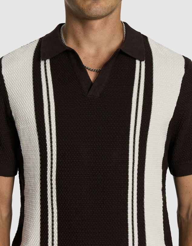 yd. - Tiverton Knitted Polo Shirt