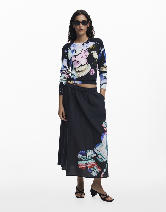 Desigual - Skirt Designed By Mr. Christian Lacroix