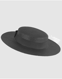 Max Alexander - Black Boater Hat