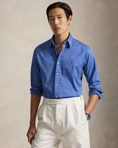 Polo Ralph Lauren - ICONIC EXCLUSIVE - Custom Fit Featherweight Twill Shirt