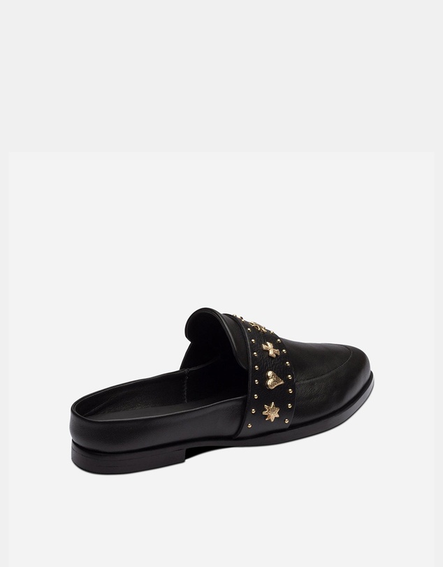 Sol Sana - Tuesday Slide Black/Gold Hearts