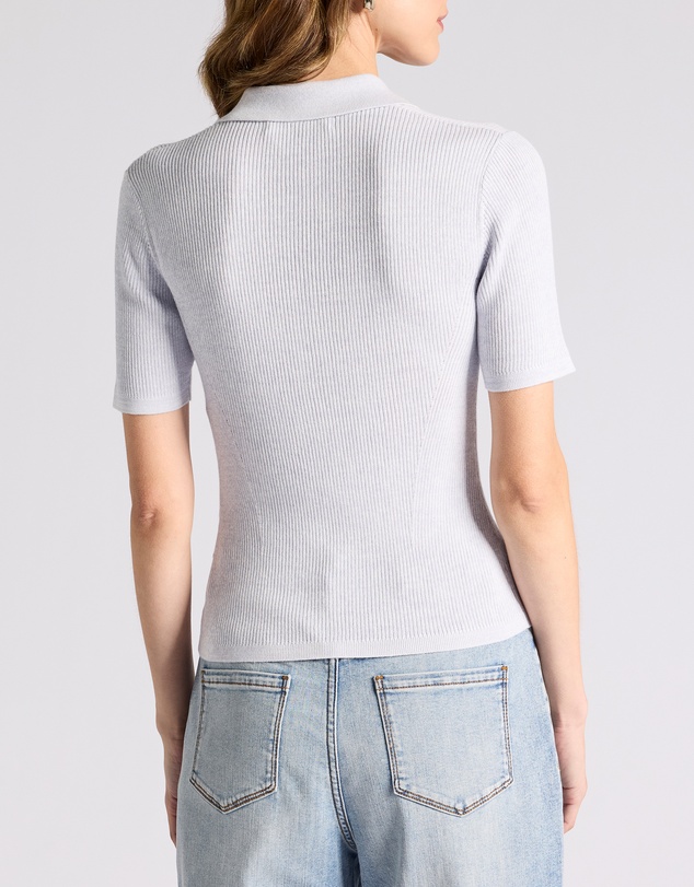 David Lawrence - Lailie Cotton Knit Polo