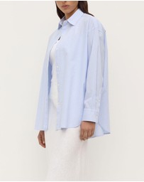 Assembly Label - Avoca Stripe Long Sleeve Shirt
