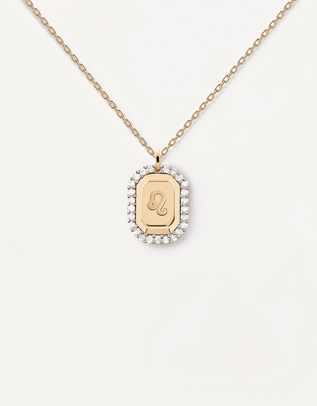 PDPAOLA - Leo Zodiac Gold Necklace