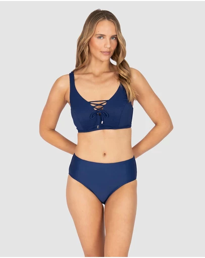 Baku Swimwear - Rococco E/F/G Cup Lace Up Bikini Bra Top