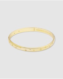 Wanderlust + Co - Midnight Hour Gold Bangle
