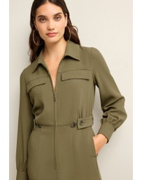 NEXT - Crepe Long Sleeve Wide Leg Jumpsuit