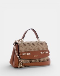 GUESS - Melinda Top Handle Flap Bag