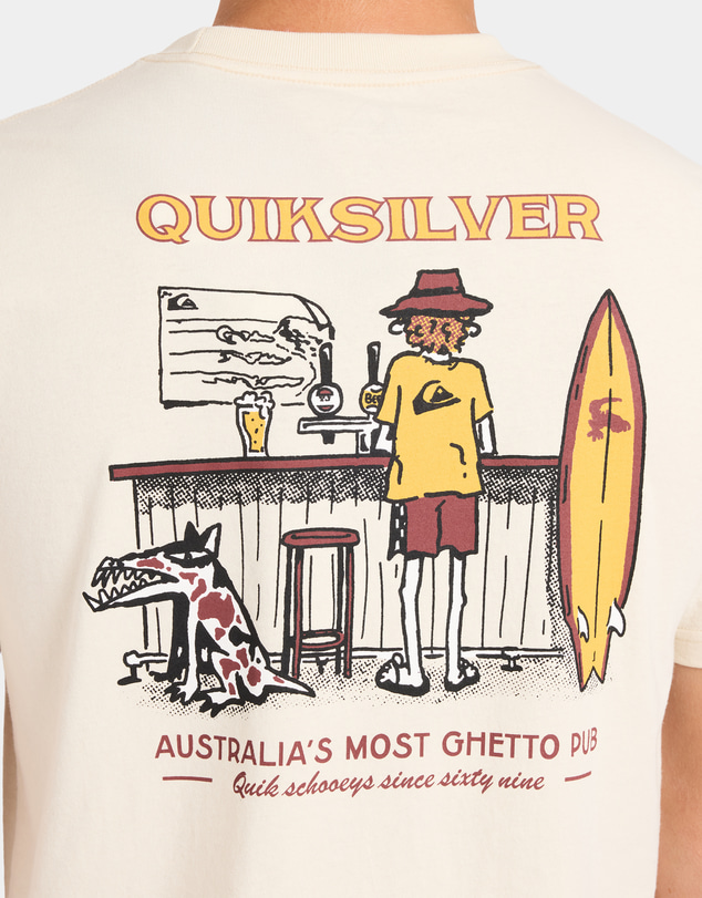 Quiksilver - Mens Ghetto Pub T-Shirt