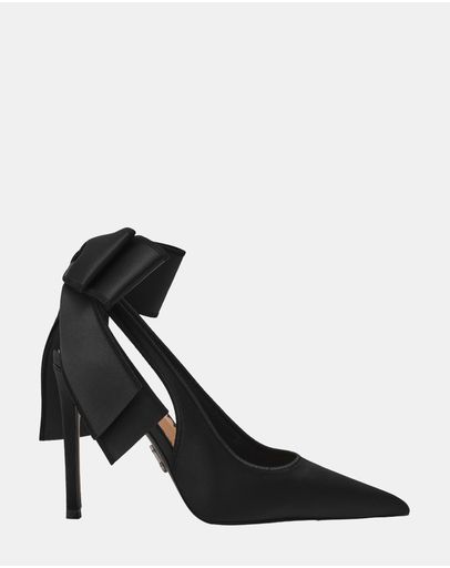 TEACUP BLACK SATIN