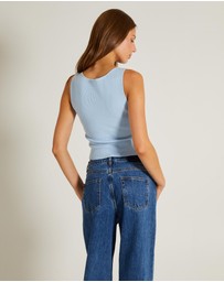 General Pants Co. Basics - Luxe Knit Slim Fit Tank Top
