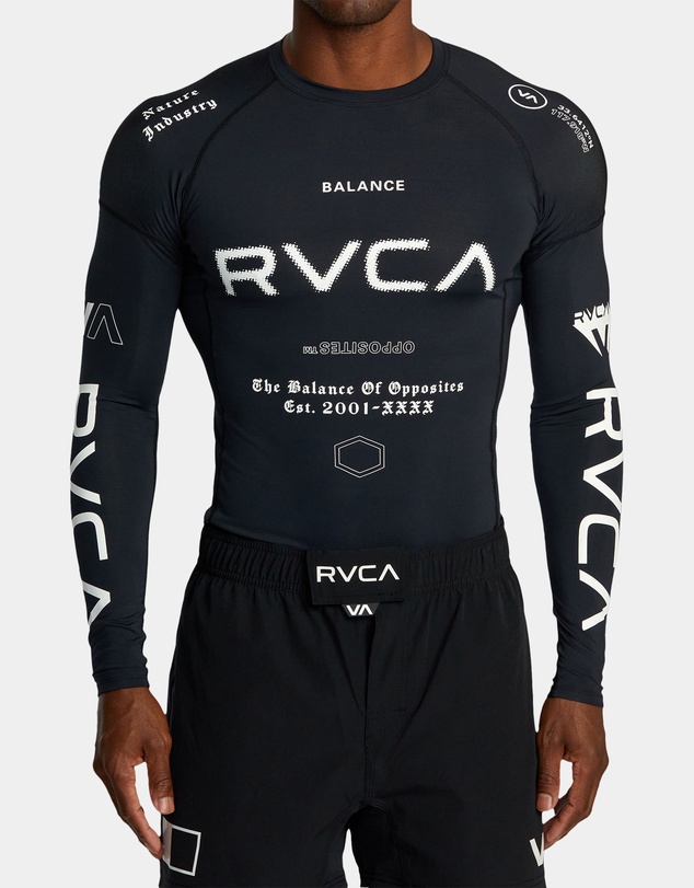RVCA - Mens Sport Long Sleeve Rash Vest