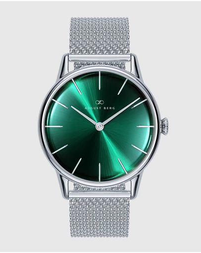 August Berg - Serenity 32mm Stainless Steel Mesh Watch