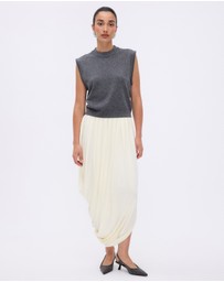 Minima Esenciales - Naya Cashmere Blend Knitted Top