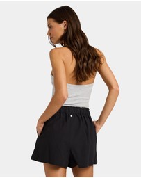 Roxy - Womens Place To Be Linen Shorts