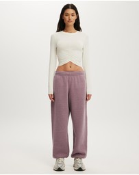 Cotton On Body Active - Active Ruched Front LS Top
