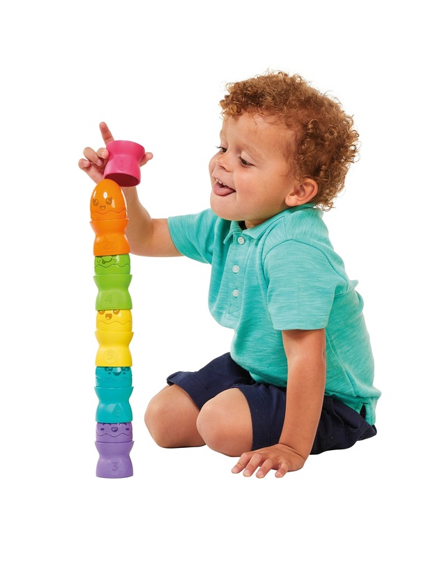 Toomies - Hide & Squeak Egg Stackers
