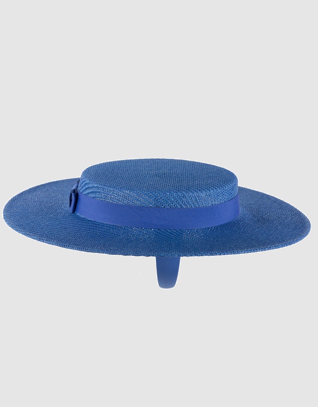 Max Alexander - Royal Blue Boater Hat