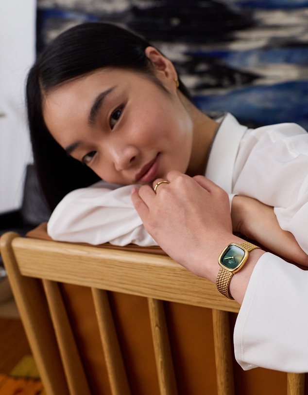 Daniel Wellington - Margot Braided Mesh Emerald