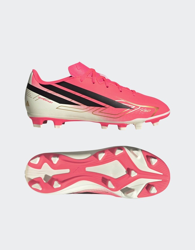 adidas Performance - F50 HYPERFAST CLUB Firm Ground / Multi Ground Foot Football Ball Boots Kids