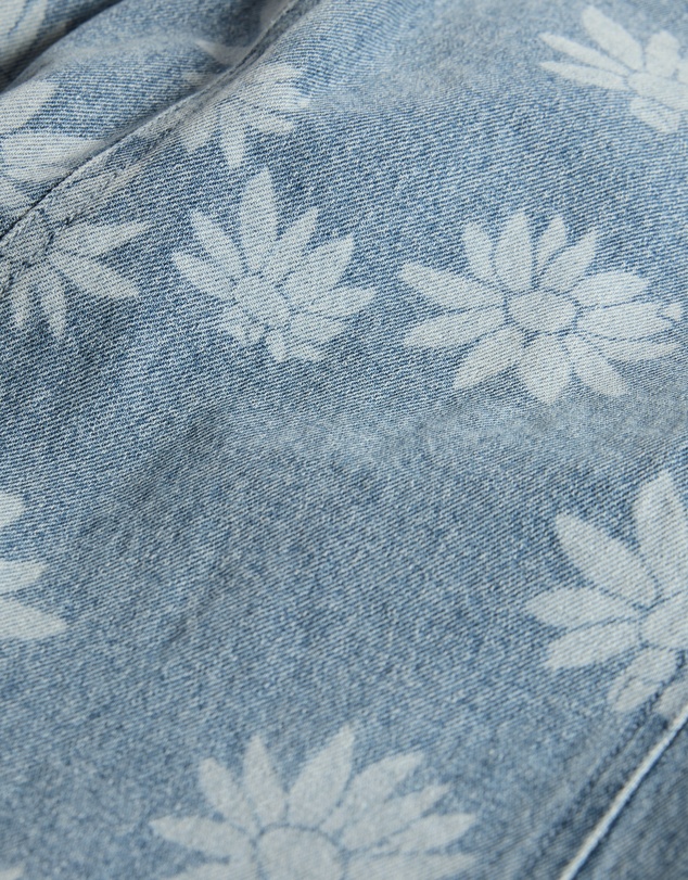 Country Road - Teen Sleeveless Denim Print Dress