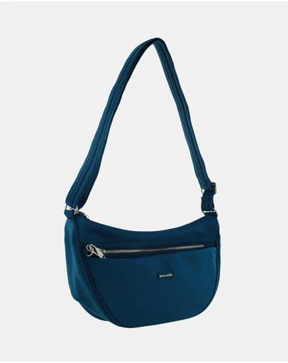 Pierre Cardin - Pierre Cardin Nylon Anti-Theft Crossbody Bag