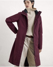 Seasalt - Seasalt Cornwall Purple Janelle Coat