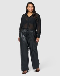 Sunday In The City - Inferno PU Pant