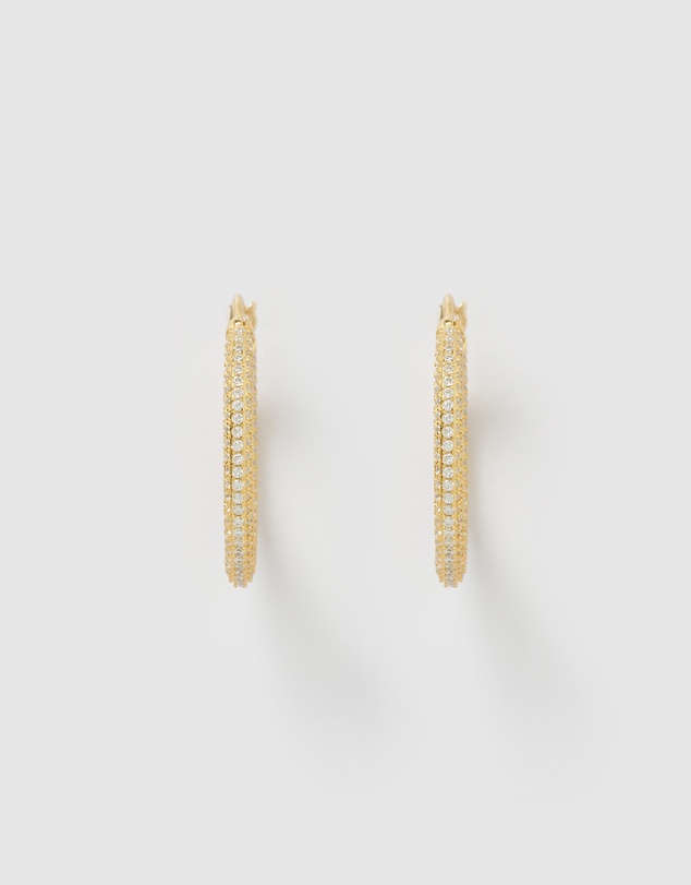 Izoa - Alexa Hoop Earrings