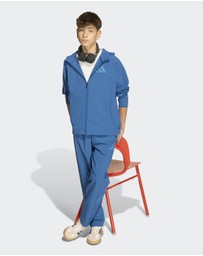adidas Sportswear - Z.N.E. Woven Travel Cover Up Track Top Kids