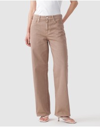 Outland Denim - Olive Cooke x Outland Denim Mid Slouchy Wide Jeans