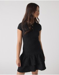 Decjuba Kids - Alessia Shirred Dress - Teens