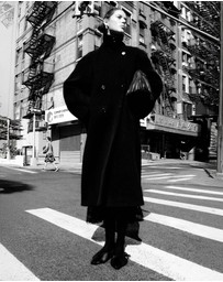 COS - Oversized Double-Breasted Wool Coat