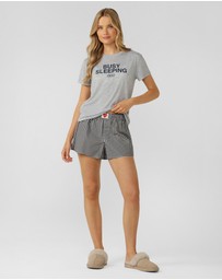 Lorna Jane - Sweet Gingham Check Shorts