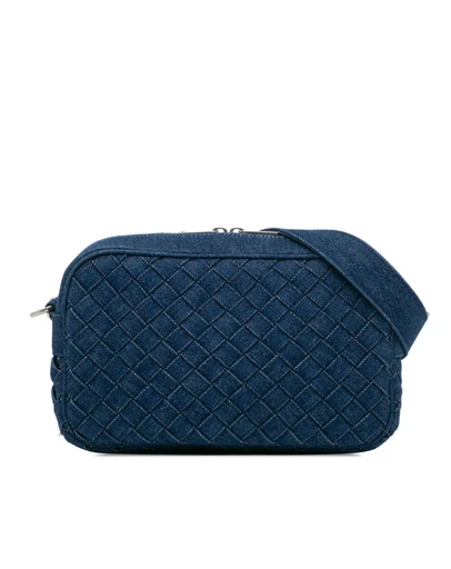 Pre-Loved by Azura Reborn - Pre-Loved bottega veneta Woven Design Adjustable Shoulder Bag with Zip Closure