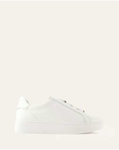 WHITE LEATHER
