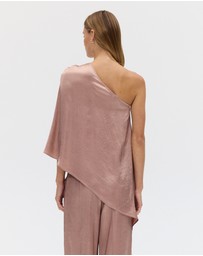Third Form - Crush One Shoulder Cape