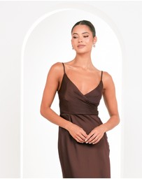 Pilgrim - Yara Wrap Neck Maxi Dress