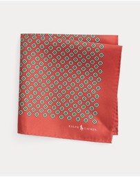 Polo Ralph Lauren - Neat Silk Twill Pocket Square