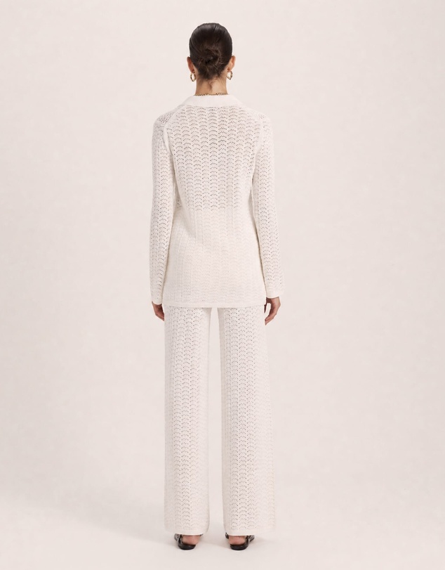 SABA - Prue Cotton Crochet Pant