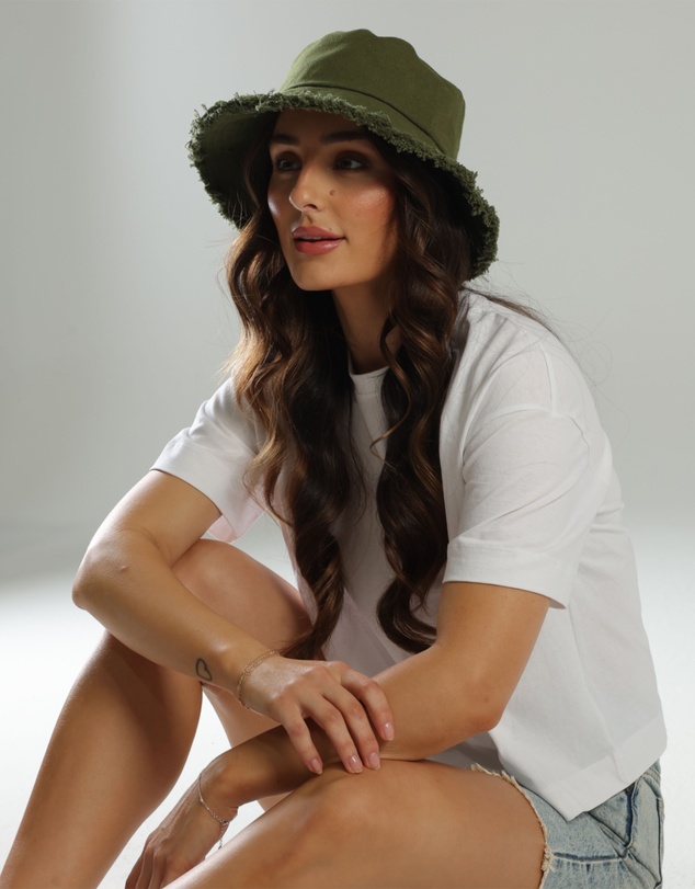 Morgan & Taylor - Mabel Bucket Hat in Khaki Green
