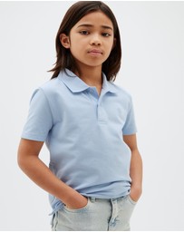 Calvin Klein Jeans - Boys Solid Pique Polo Shirt