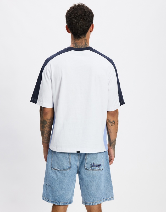 Thrills - Fusion Panel Box Fit Oversize Cropped Tee