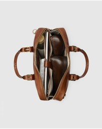 Republic of Florence - The Madrid Matt Brown Briefcase