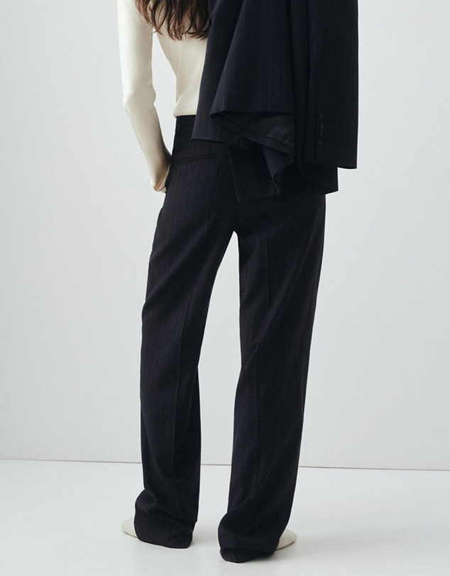 M.N.G - Pinstripe Suit Trousers